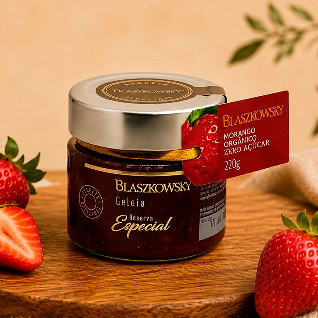 Geleia de Morango zero açúcar Blaszkowsky - 220g
