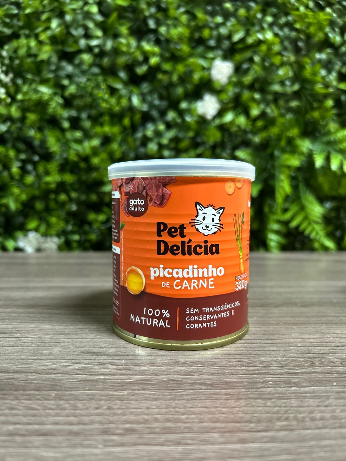 Picadinho de Carne 320g Gato Pet Delícia
