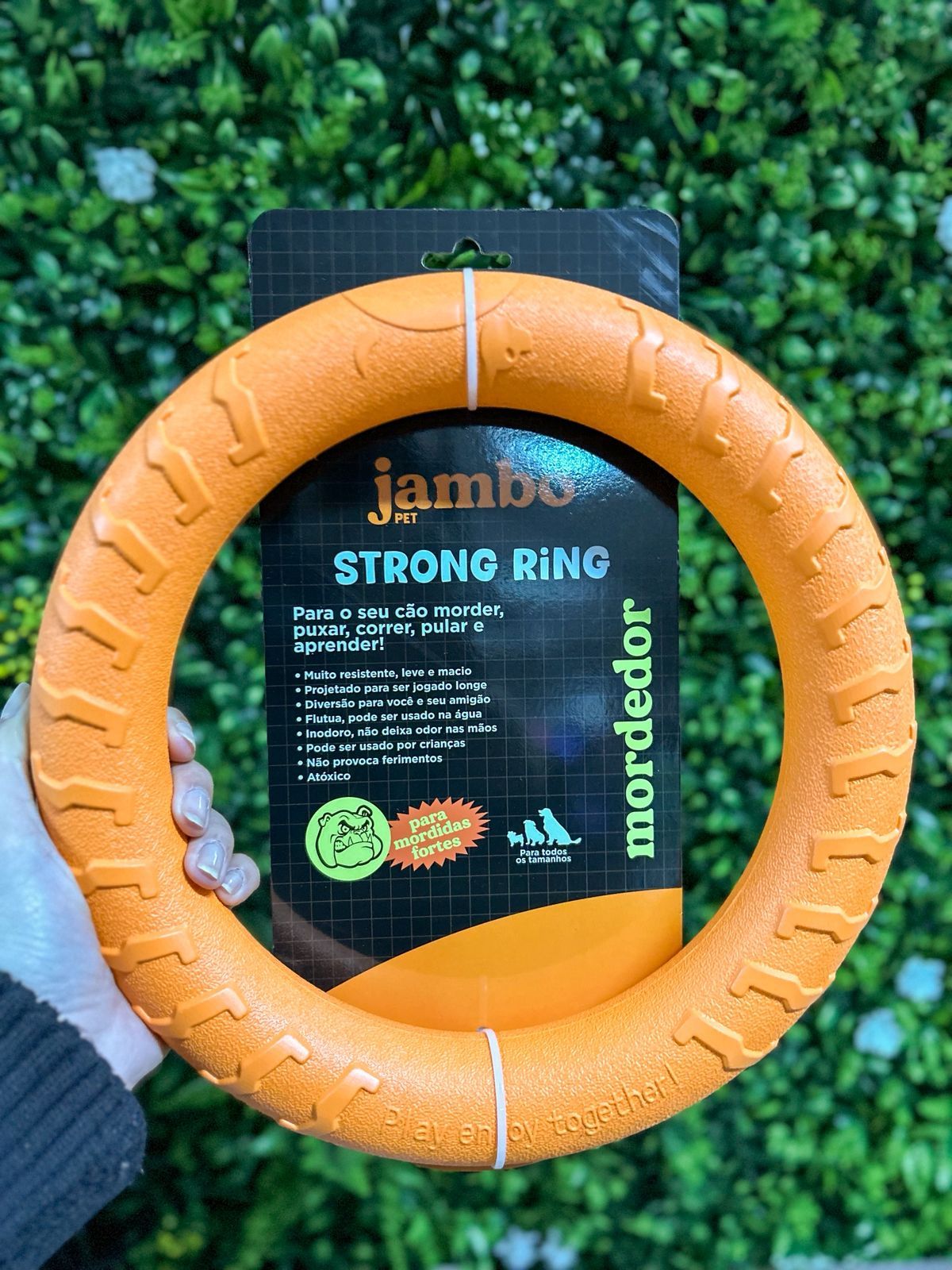 Anel Ring Strong Laranja Jambo Pet