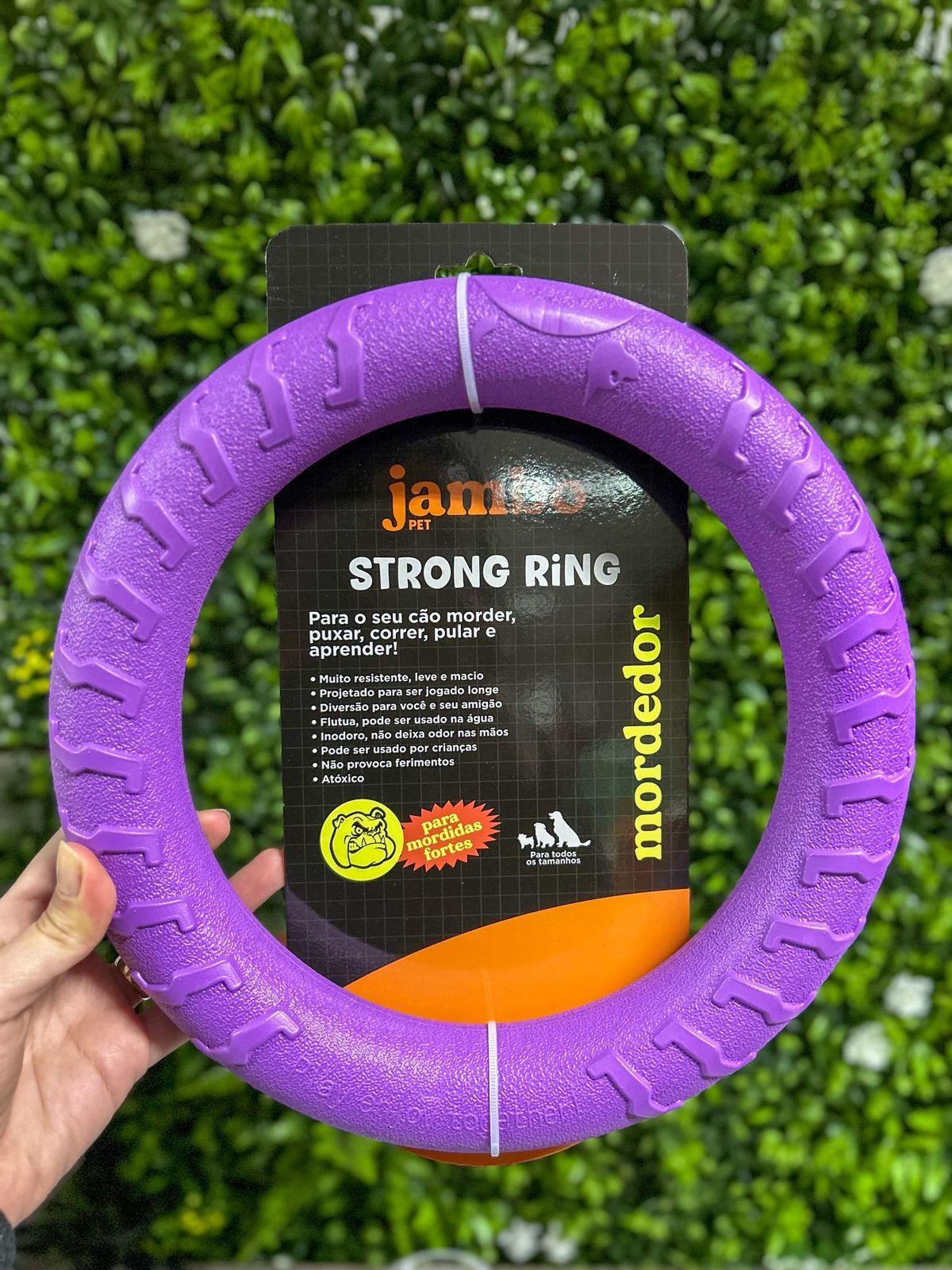 Anel Ring Strong Roxo Jambo Pet