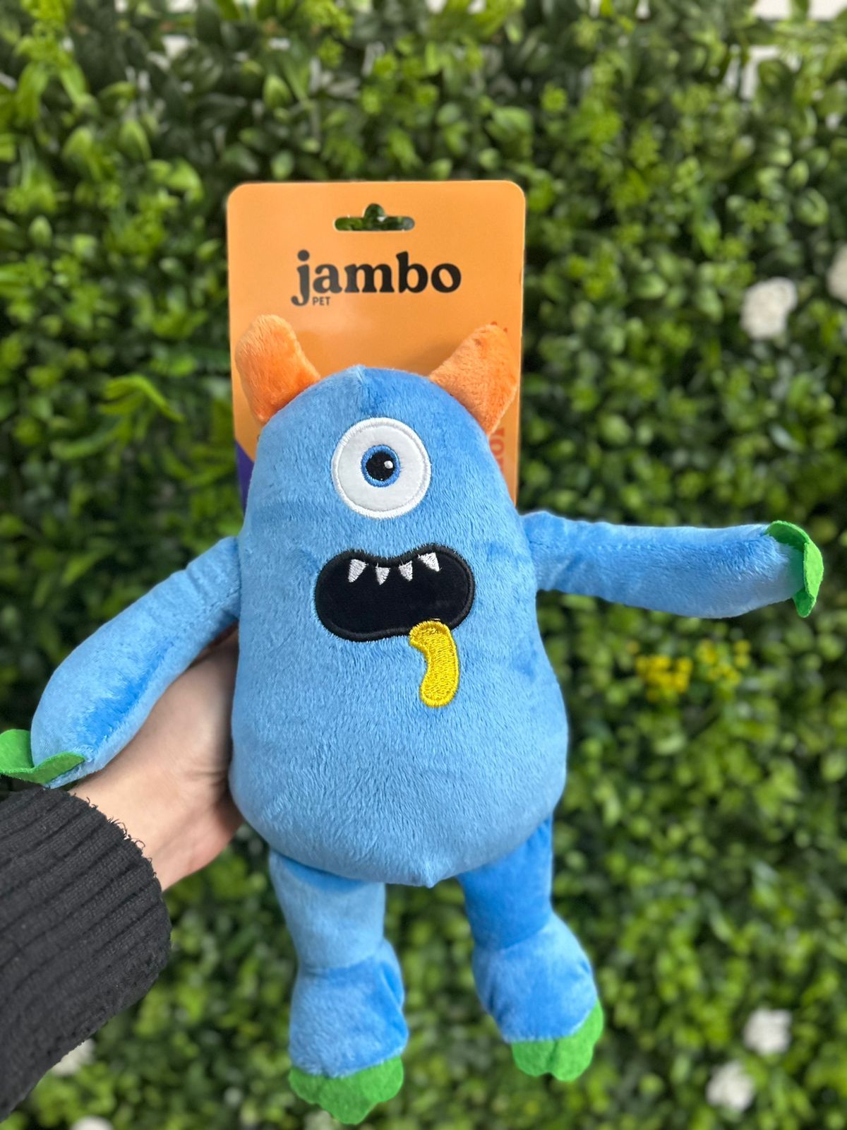 Pelúcia Galaxia Monstro Azul Jampo Pet