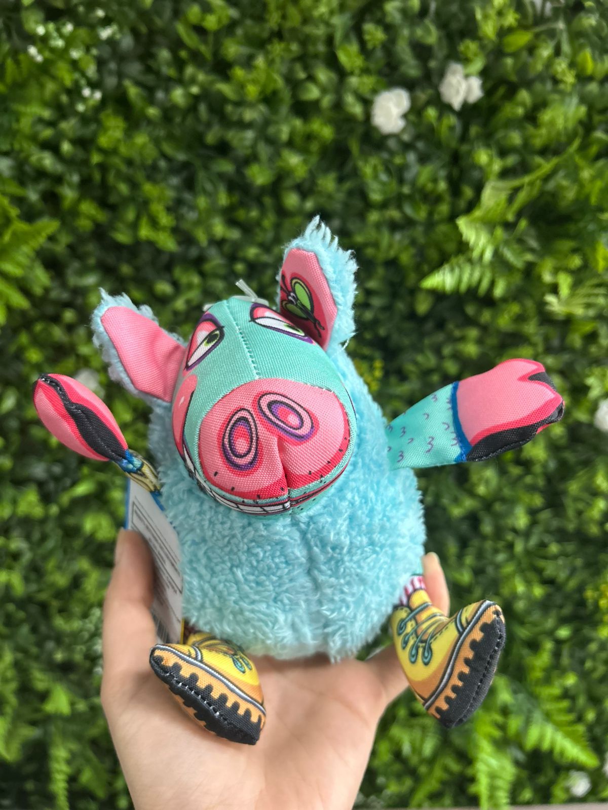 Pelúcia Mini Porquinho Azul Germanhart