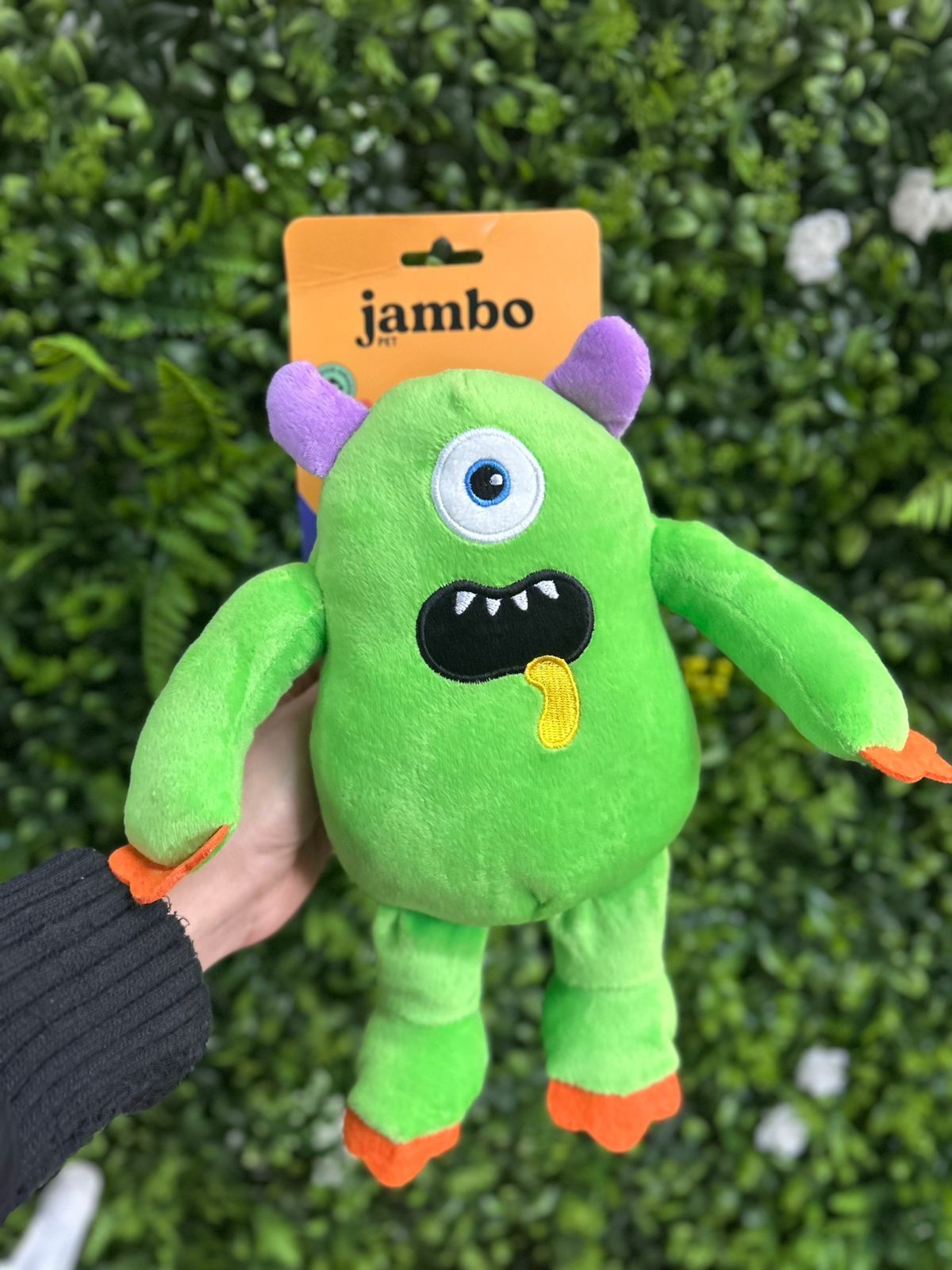 Pelúcia Galaxia Monstro Verde Jambo Pet