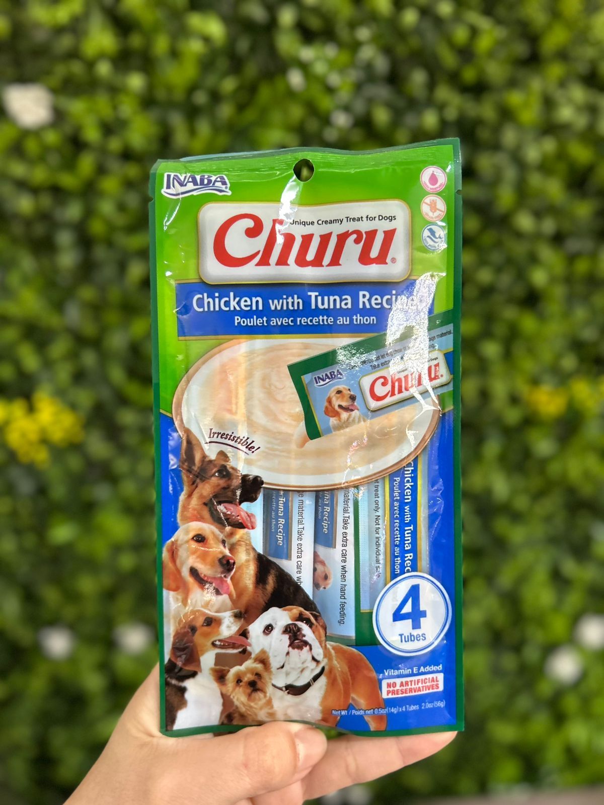 Churu Dog Frango com Atum