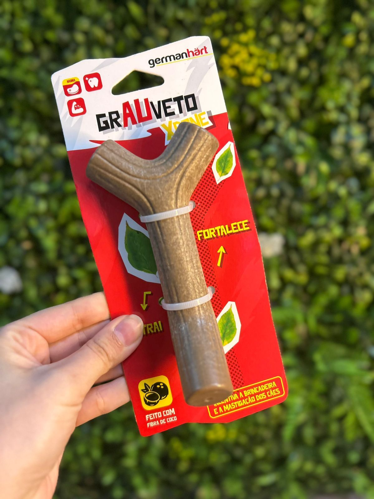 Mordedor Fibra de Coco Grauveto Germanhart