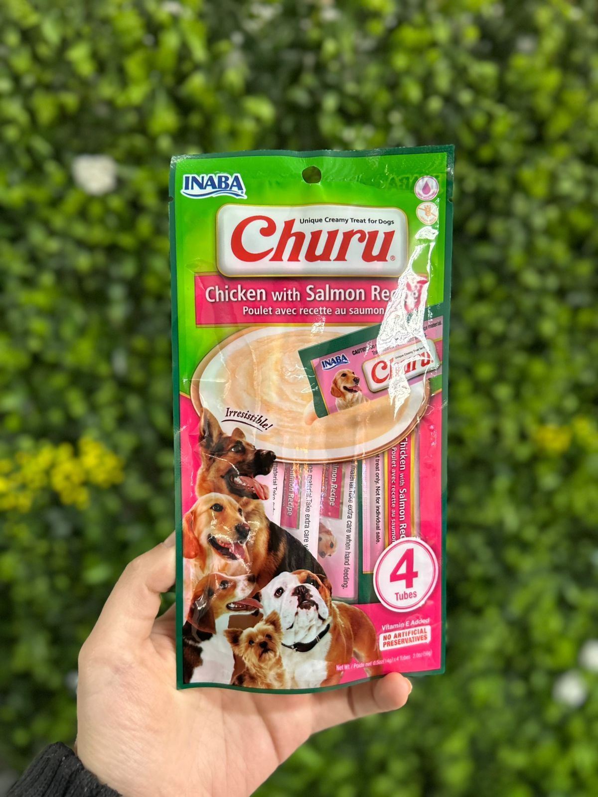 Churu Dog Frango com Salmão