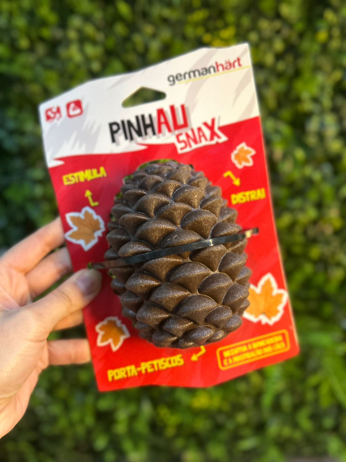Mordedor Pinhau SnaX Porta Petisco Germanhart