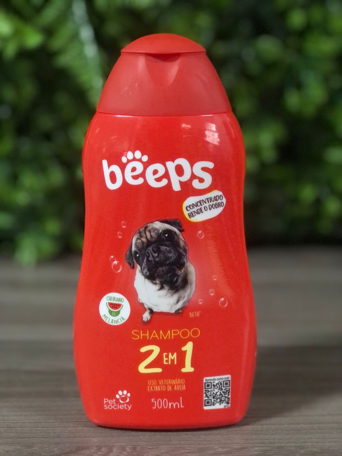 Shampoo 2 em 1 Pelos Curtos 500ml Beeps
