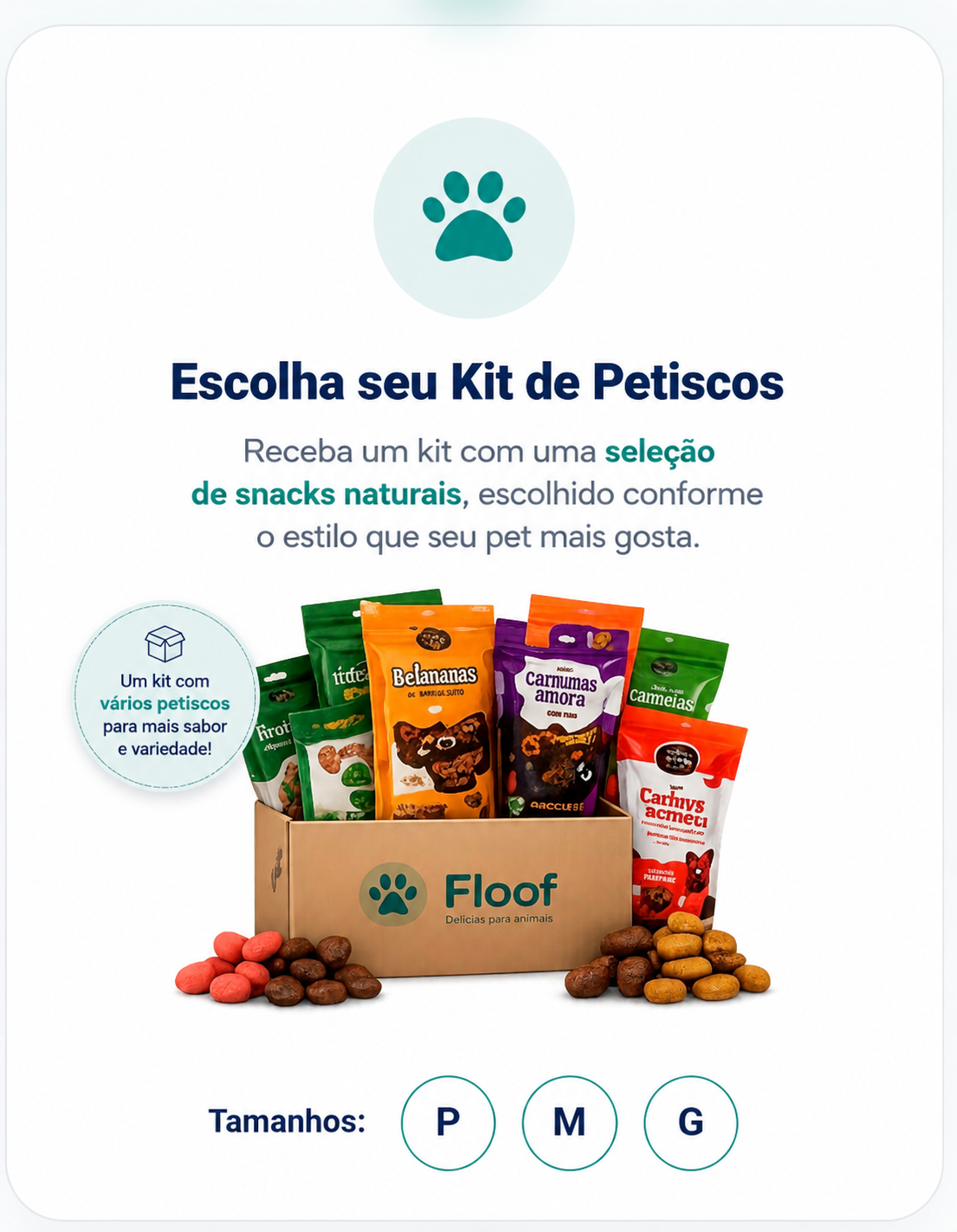 Escolha seu Kit de Petiscos