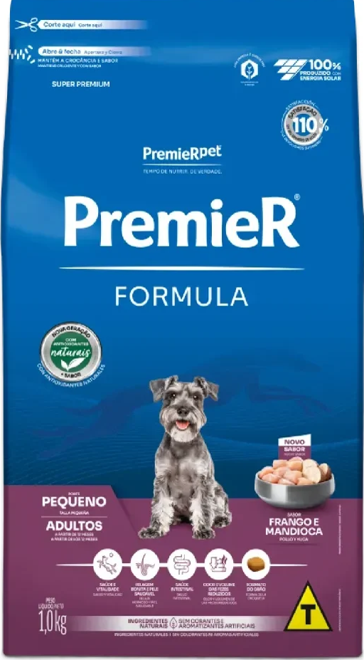 PR FORM CÃES AD RÇ PEQ FRANGO 1KG
