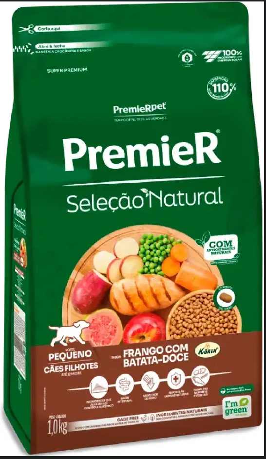 PR SEL NAT CÃES AD RÇ PEQ BATATA DOCE 1KG