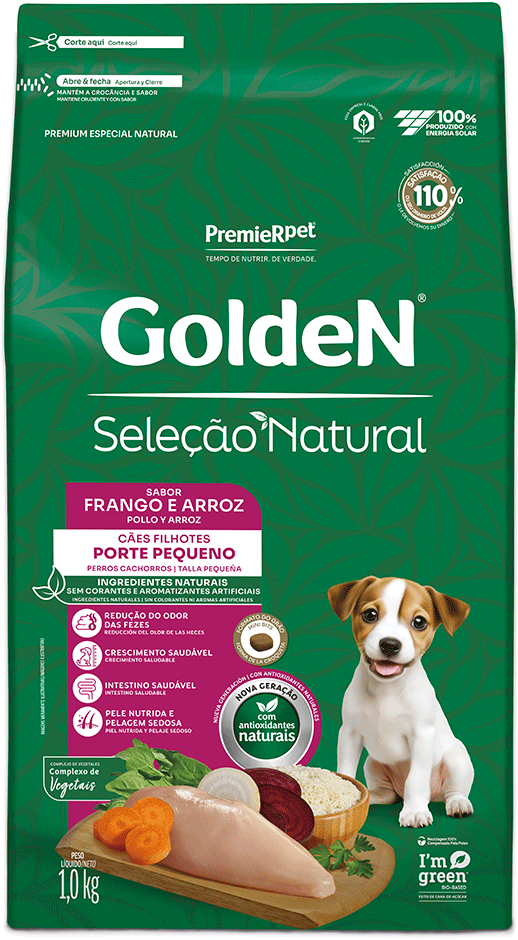 GOLDEN SEL NAT CÃES FIL FRANGO MB 1KG