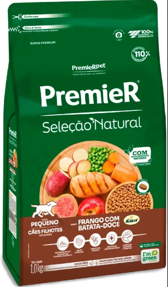 PR SEL NAT CÃES FIL RÇ PEQ BATATA DOCE 1KG