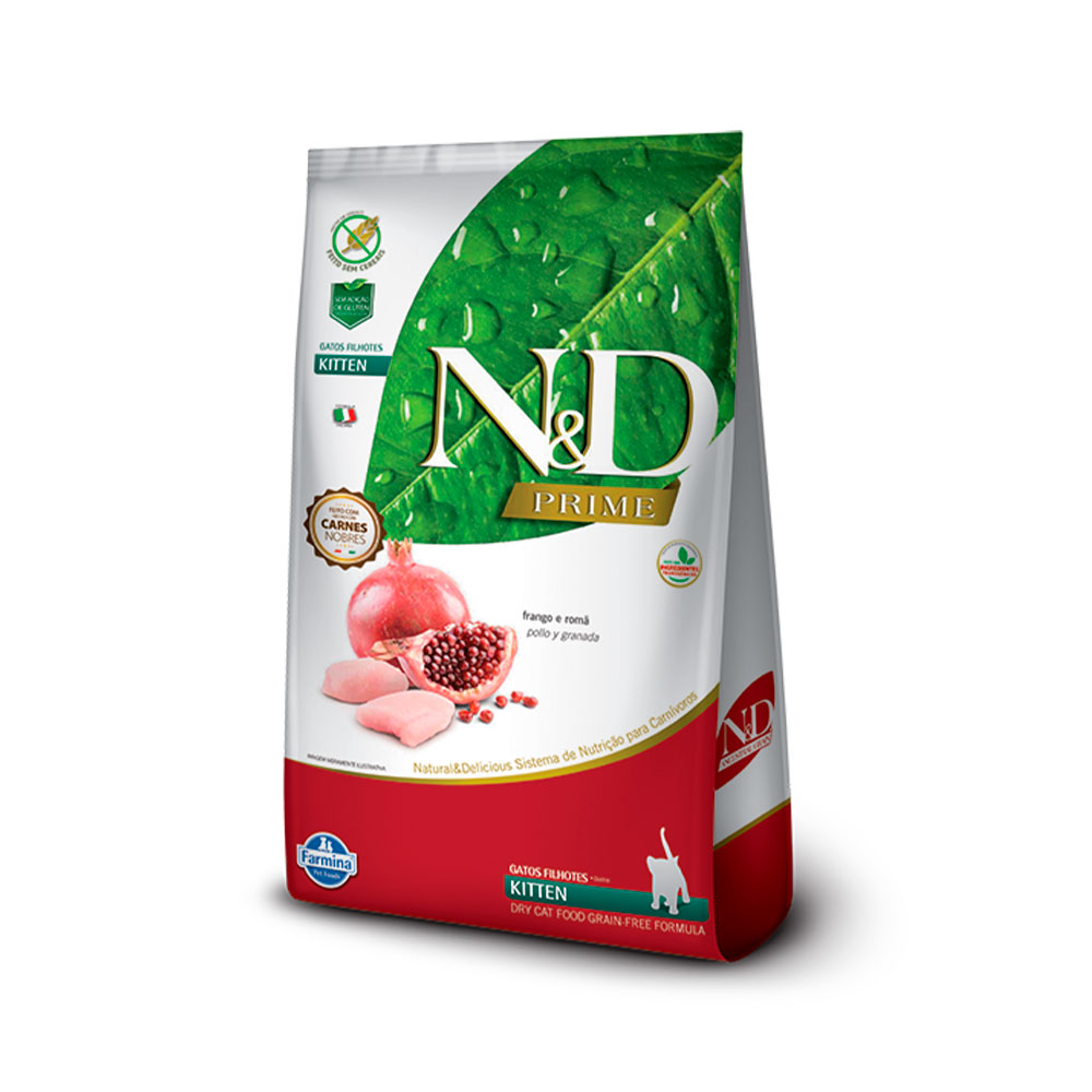 ND PRIME GATOS FILHOTES FRANGO 7,5KG