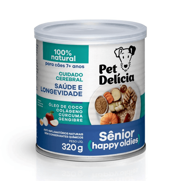 PET DELICIA NATURAL SENIOR +7 ANOS 320GR