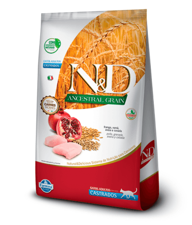 ND ANCESTRAL GATOS AD CASTRADOS FRANGO 7,5KG