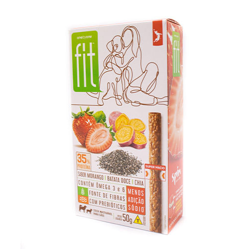 STICK FIT SPIN PET - 50G - MORANGO + BATATA DOCE + CHIA