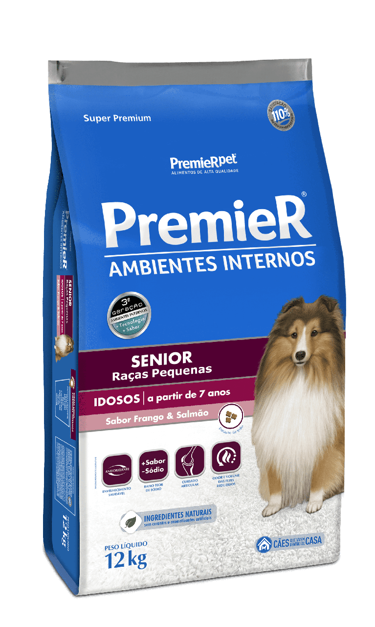 PREMIER CAES AMBIENTE INTERNO SENIOR 12KG