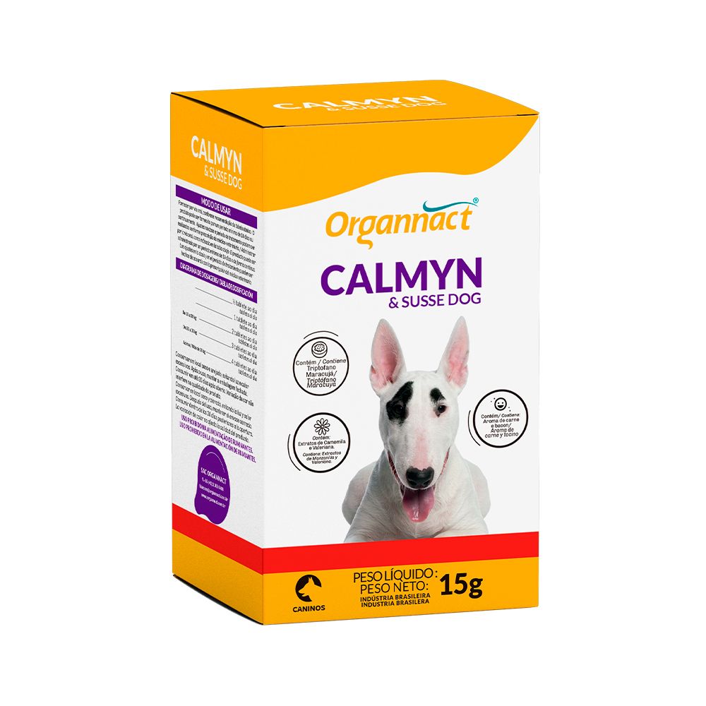 ORGANNACT CALMYN & SUSSE DOG TABS 15G 01X15G