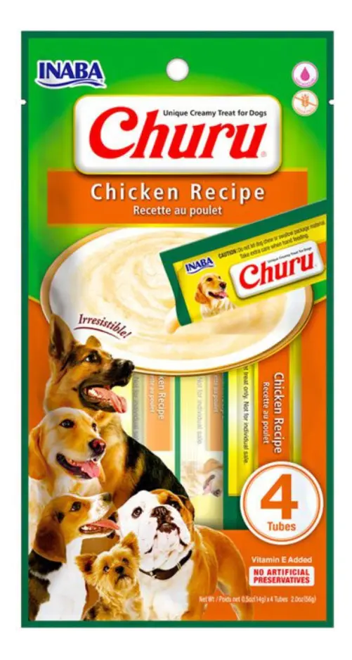 CHURU DOG FRANGO (PACOTE C/4 UNDS)
