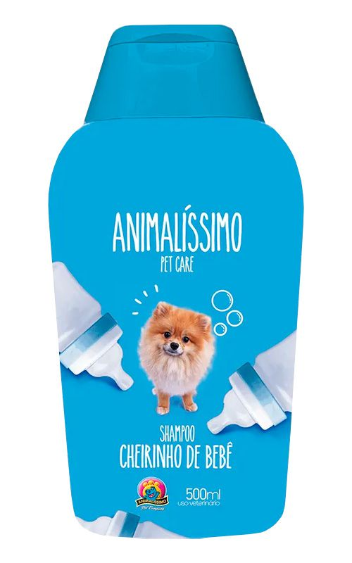 SHAMPOO 500ML CHEIRINHO DE BEBE ANIMALIS