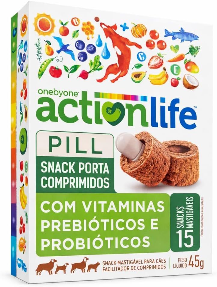 MINI SNACK ACTIONLIFE S.PET 45G PILL - UN