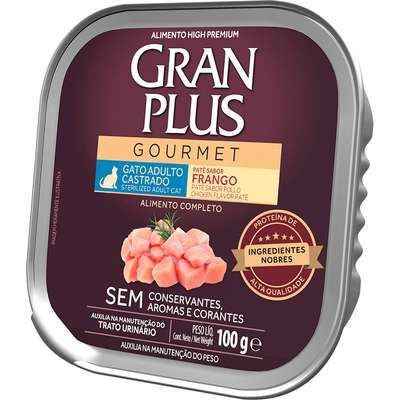 GP PATE GATO CAST FRANGO 100G