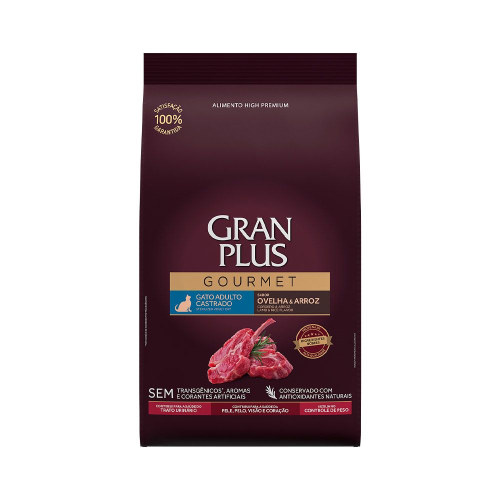 GP GATOS CASTR  GMT OVELHA ARR 1 KG
