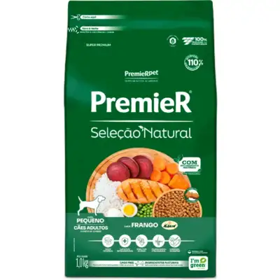 PREMIER SEL NATU CAES AD RAC PEQ 1KG