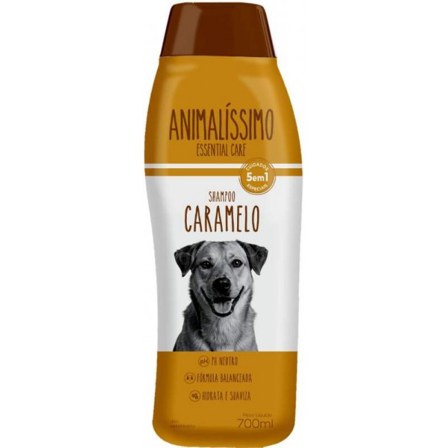 SHAMPOO CARAMELO 700ML ANIMALISSIMO