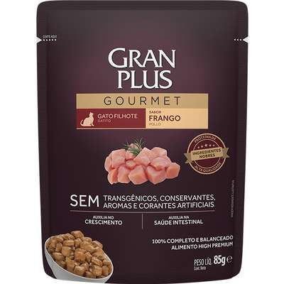 GP GATOS SACHE GMT FILHOTE FRANGO 85 GR