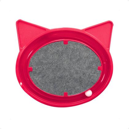 ARRANHADOR GATO CAT RELAX FURACAOPET - MEDIO (VERMELHO)