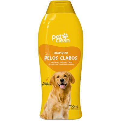 SHAMPOO PELOS CLAROS 700ML PET CLEAN