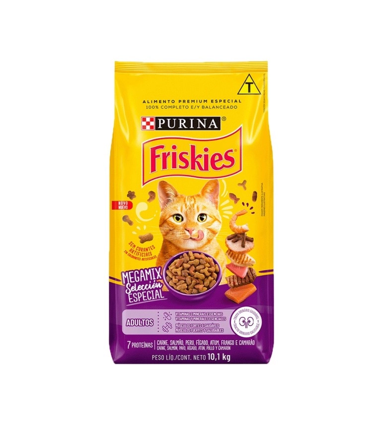 FRISKIES MEGAMIX CASTRADO 10 KG