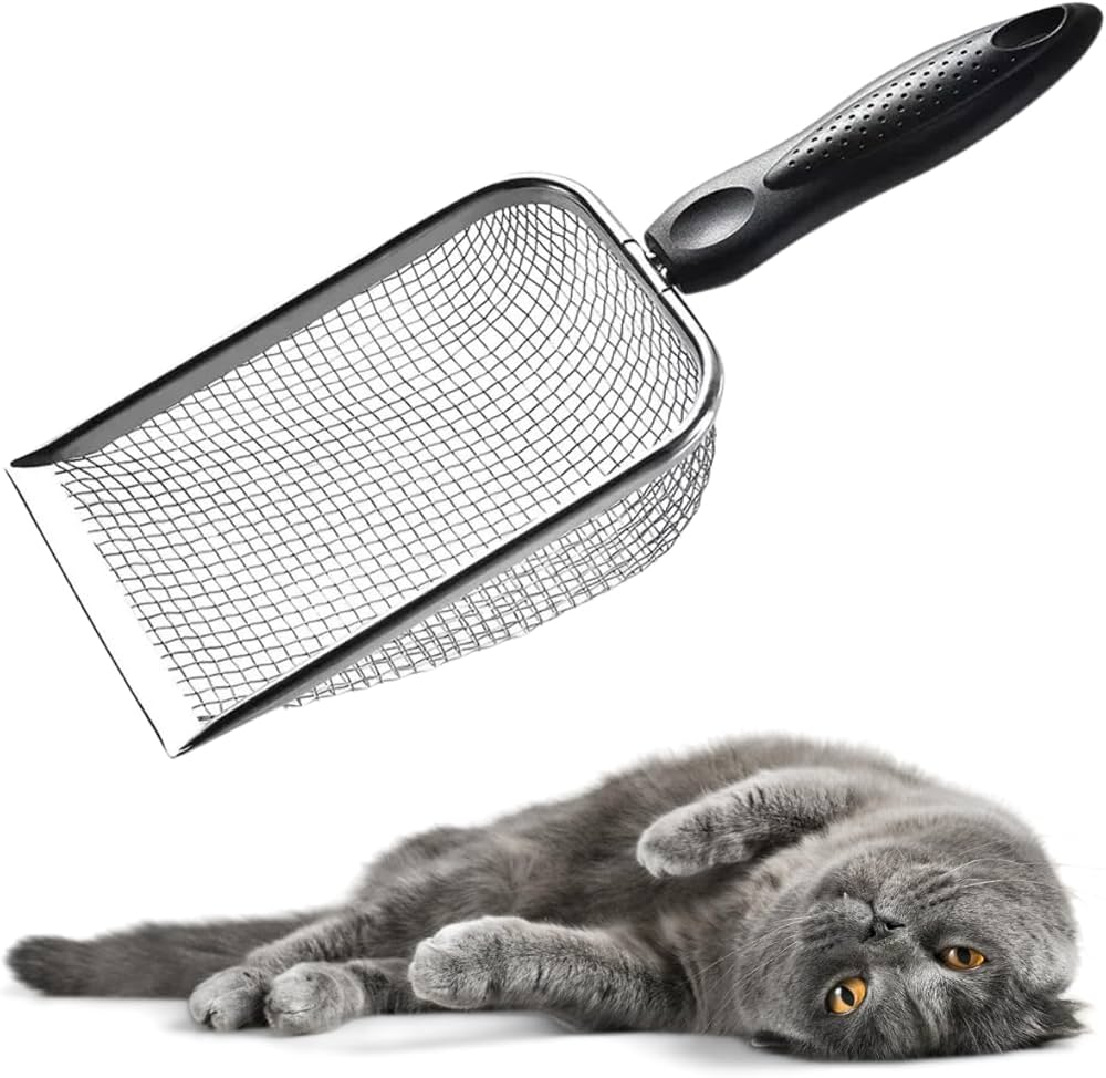 PA HIGIENICA INOX P/ GATOS NAPI