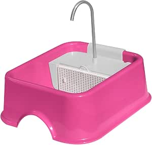 FONTE QUADRADA FURACAOPET BIVOLT - ROSA