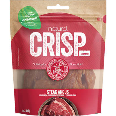 NATURAL CRISP STEAK CARNE 100G