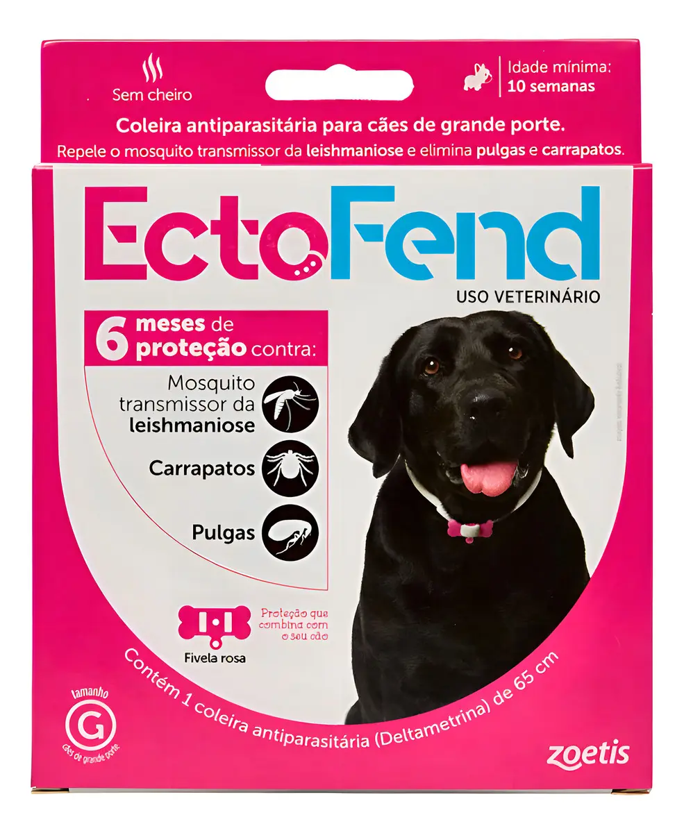 ECTOFEND 65CM ROSA (COL. X 1)