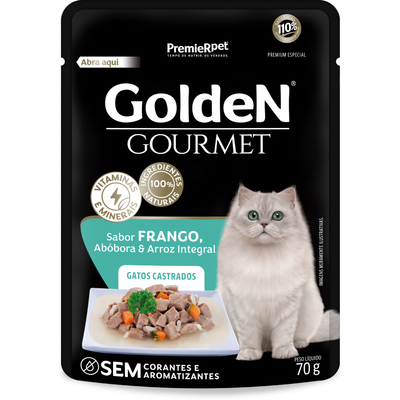 GOLDEN GATOS GOURMET AD CAST FRAN 70 G