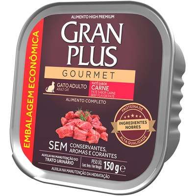 GP PATE GATO ADT CARNE 100G