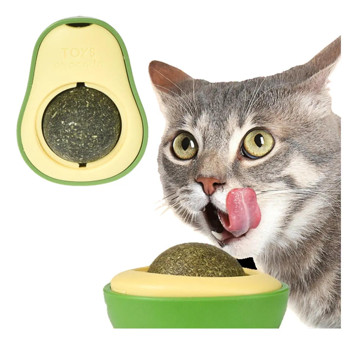 BRINQ ABACATE LAMBE-LAMBE CATNIP DOGS ERA
