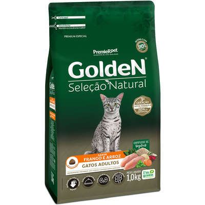 GOLDEN GATOS SEL NAT GATOS ADULT 1KG