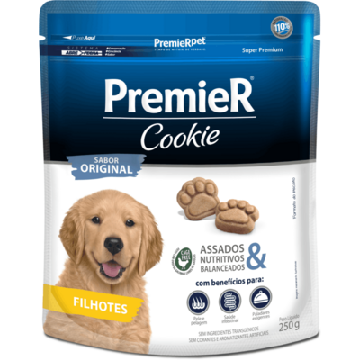 PREMIER CAES COOKIE FILH 250G