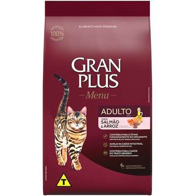 GP GATOS ADULTO SALMÃO/ARROZ 10,1 KG