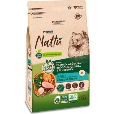 PREM NATTU CAES AD RP ABOBORA 2,5 KG