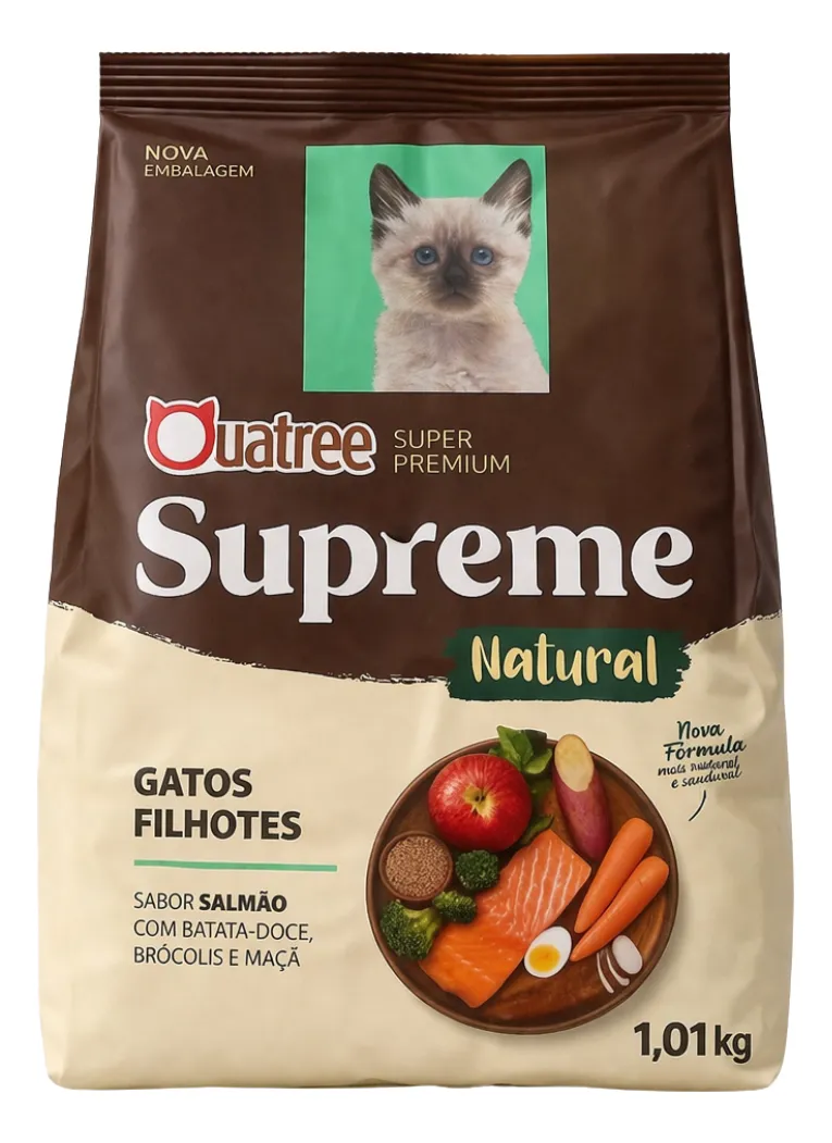 QUATREE SUPREME GATOS FILHOTES (PAC INDIVIDUAL) 1 KG