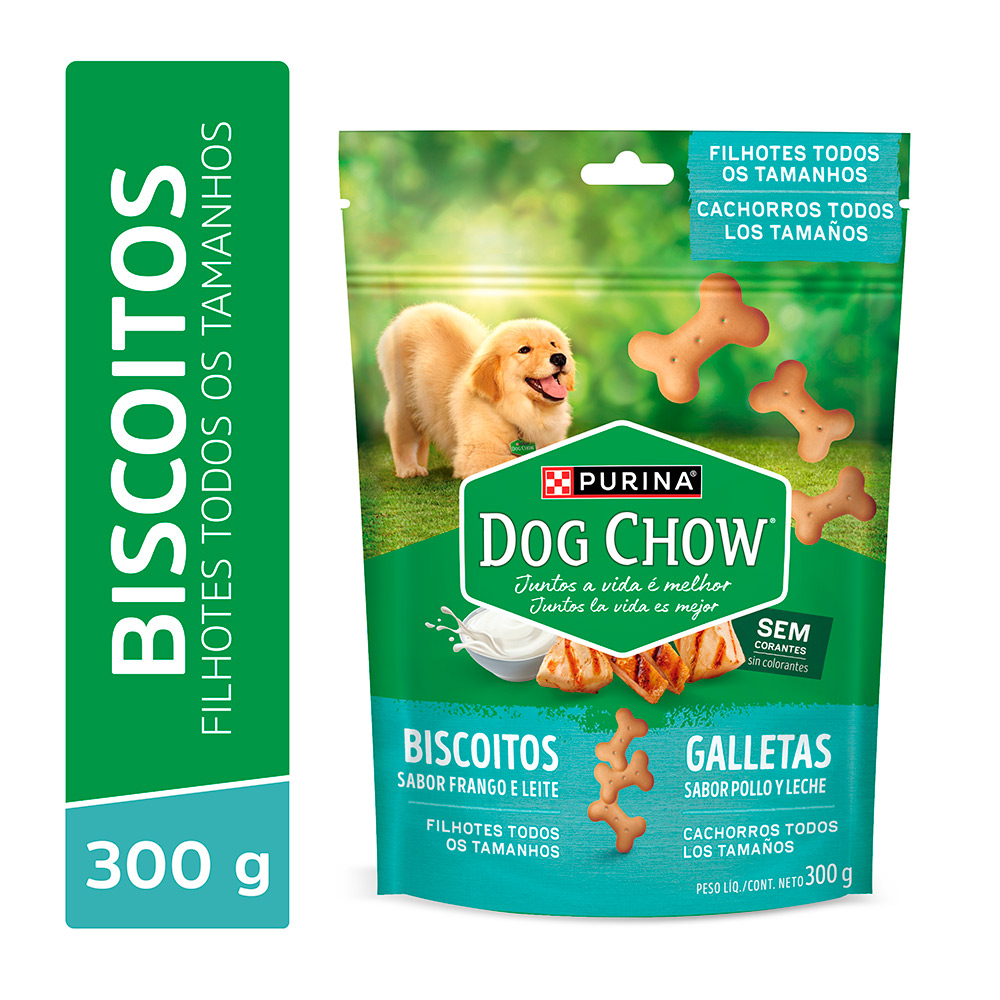 DOG CHOW Biscoito Filh FrgLei 300G