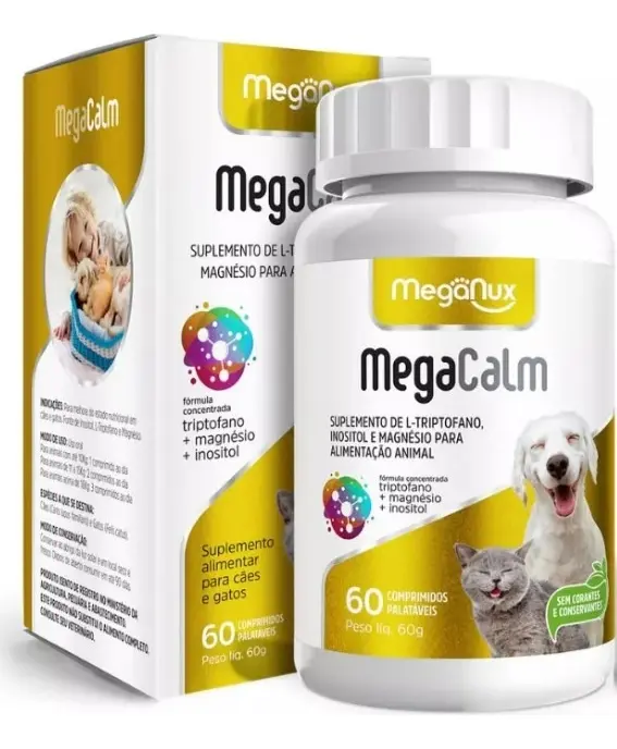 MEGACALM 1000MG 60 COMPRIMIDOS MEGANUX