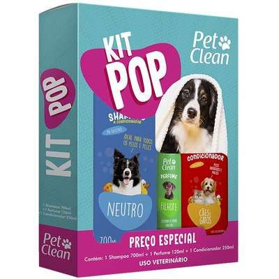 KIT BANHO PET CLEAN