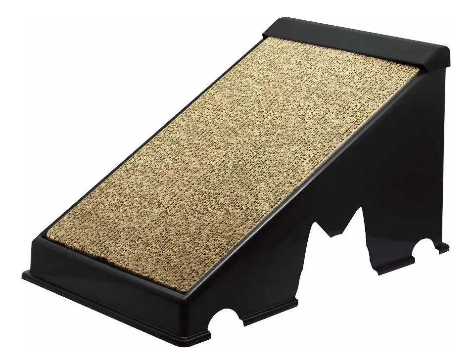 ARRANHADOR GATO RAMPA PLAST. FURACAOPET - BLACK